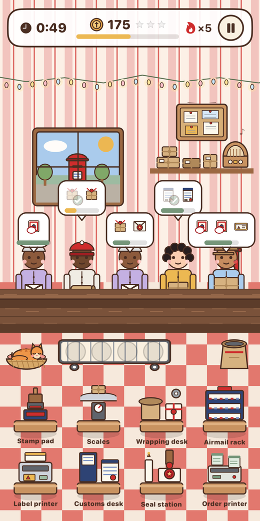 Post & Parcel gameplay